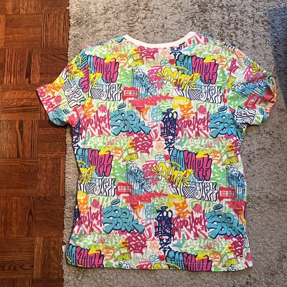 Zoo York colourful t shirt - Picture 2 of 3